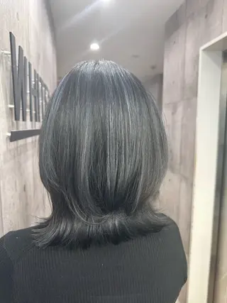 ミディアム 髪質改善/ウスイ アイキ/_WHITEのヘアスタイル