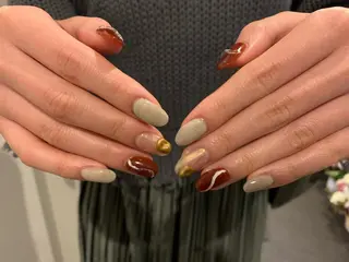 ネイル マキノ ユイのネイルデザイン