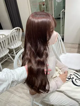 カラー 盛れる顔まわり✨🎀 レイヤー別所好葉のヘアスタイル