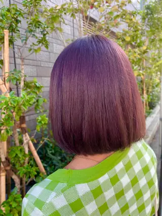 カラー 斉藤 凜のヘアスタイル