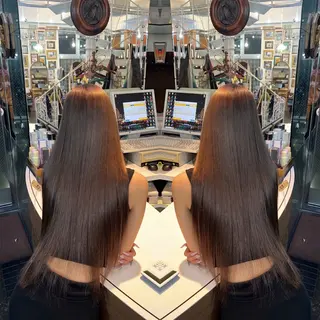 ロング カラー ハイライト/レイヤー /ハイトーン/AOIのヘアスタイル