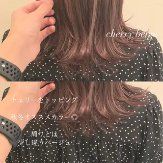ミディアム カラー レイヤー/艶髪 🇰🇷Ryotaのヘアスタイル
