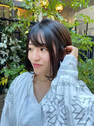 ミディアム カラー アレンジ指名 no.1✨ｈａｋｏのヘアスタイル