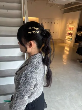 ロング ヘアアレンジ 🌸SASE/ まい🌸のヘアスタイル