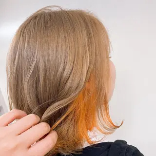 ショート 透明感カラー& メンズアイブロウ専門のヘアスタイル