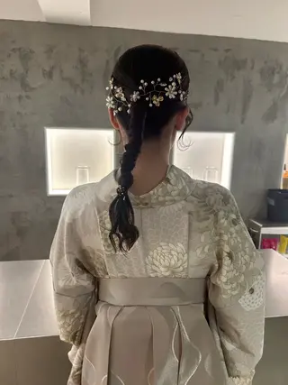 ヘアアレンジ 🦋Misaki🦋 メンズパーマ/着付けのヘアスタイル