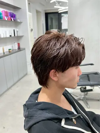 ショート カラー メンズ 名古屋メンズパーマ /松井生のヘアスタイル