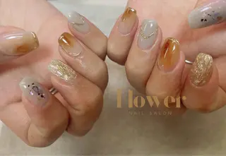 ネイル Flower nailのネイルデザイン