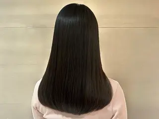 セミロング 髪質改善メニュー 長井 美佐子のヘアスタイル