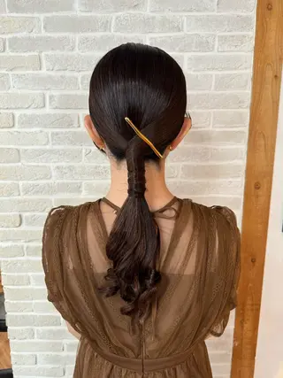 ロング ヘアアレンジ Topstylist YUKIのヘアスタイル