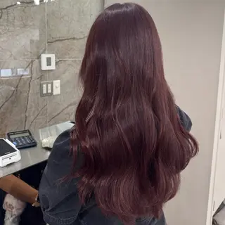 ロング カラー 🎀レイヤー×透明感 ×髪質改善🎀米田のヘアスタイル