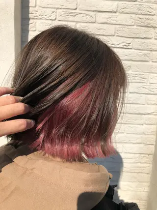 ショート カラー 吉村 絢乃のヘアスタイル