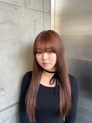 ミディアム ARISA︎ メンズハイトーンのヘアスタイル