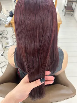 セミロング カラー ☕️結【suii.】 ボブ/ヘアセット☕️のヘアスタイル