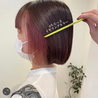 ショート カラー 北九州美容室 🕊️わかな✂︎のヘアスタイル