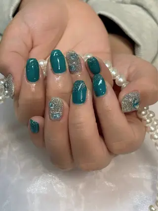 ネイル BLACKVELV ET(YUME)のネイルデザイン