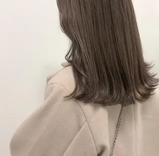 セミロング カラー GPIP 近藤沙樹のヘアスタイル