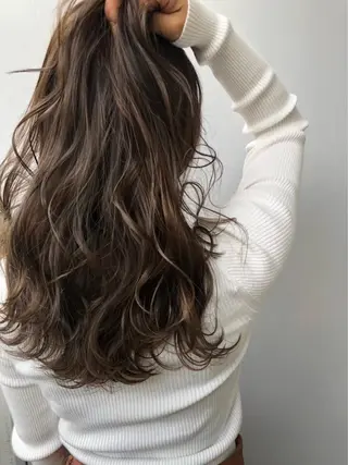ロング カラー パーマ Nero✂︎ officialのヘアスタイル