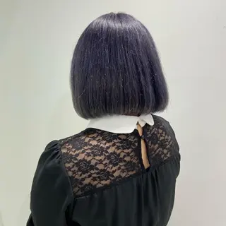 ショート 寒色＆ブリーチ特化 寒色MiOのヘアスタイル
