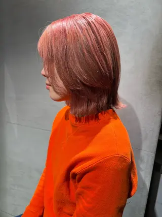 ショート AYU/ブリーチ/ レイヤーカットのヘアスタイル