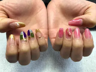 ネイル Emanail 枚方 yoshimiのネイルデザイン