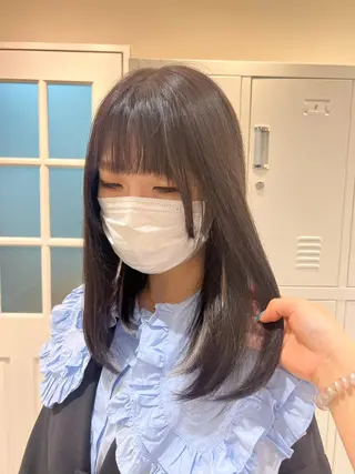 ロング カラー 🍏すがの みき🍏のヘアスタイル