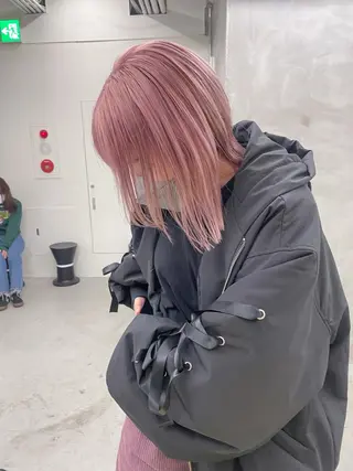 セミロング カラー レイヤーカット 🪩yurikaのヘアスタイル