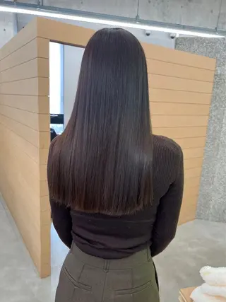 ロング カラー RUI⚪️艶髪 ⚪️髪質改善のヘアスタイル
