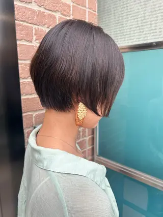 ショート カラー 久木原 ゆりのヘアスタイル