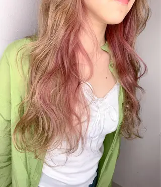 ロング カラー 美髪矯正・レイヤー 倉友哉のヘアスタイル