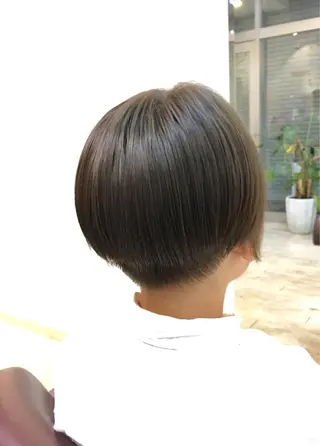 ショート メンズ 中村 よしひでのヘアスタイル
