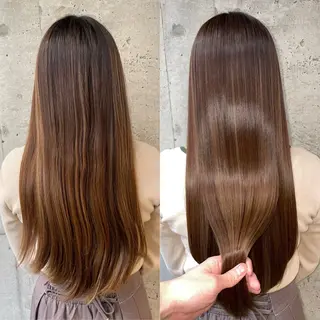 ロング 小倉 結衣のヘアスタイル