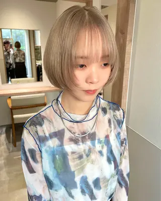 ショート カラー 武田 清久のヘアスタイル