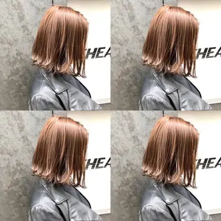 カラー 💖ブリーチなし透明 感💖ASAHIのヘアスタイル