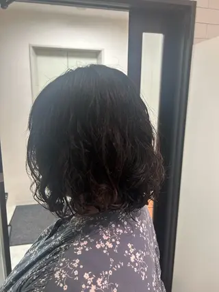 ショート パーマ メンズ ITbyALBUM藤沢店所属・IT by ALBUM立川のヘアスタイル