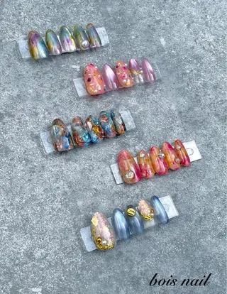 ネイル bois nail ボワネイル北巽のネイルデザイン
