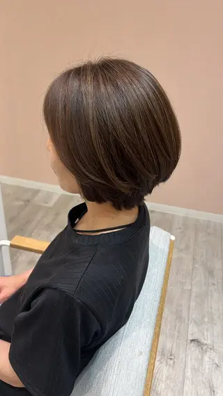 ショート 山田 真緒のヘアスタイル