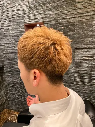 ショート メンズ 土井 康永のヘアスタイル