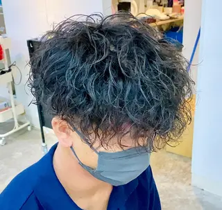 パーマ メンズ トレンドパーマ‼️ NAOKI💥のヘアスタイル