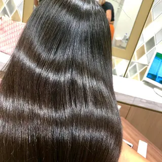 セミロング パーマモデル募集🌈 森脇帆南のヘアスタイル