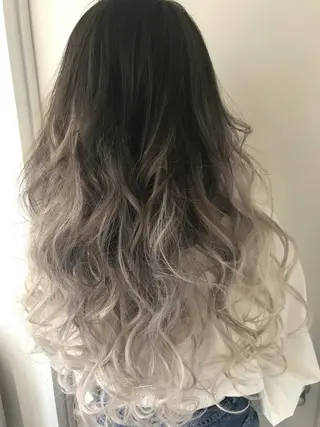 ロング カラー WEST OLAND 安藤のヘアスタイル