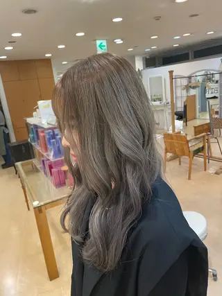 ロング 長町/酸性ストレート /曲がる縮毛矯正のヘアスタイル