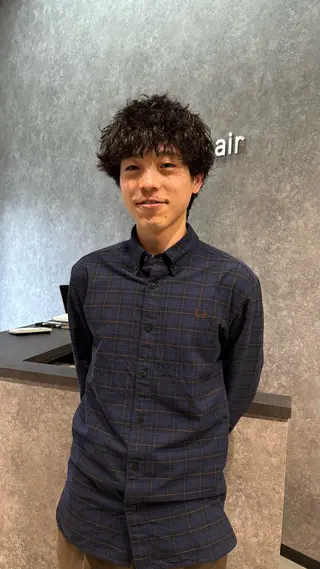 パーマ メンズ パーマスタイル特化◎ 永戸圭汰のヘアスタイル