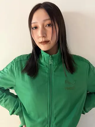 ミディアム PARK　枝元 みうのヘアスタイル