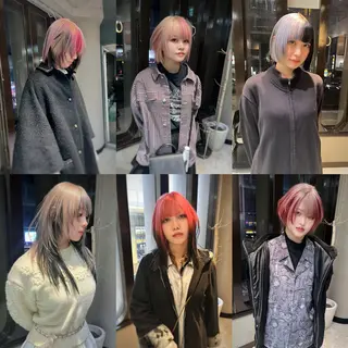 カラー 💖艶ハイトーン髪質 改善💖ケンシンのヘアスタイル
