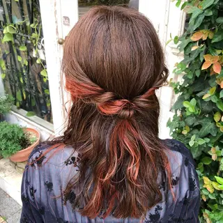 セミロング カラー キッズ stylist 🌸 kana.のヘアスタイル
