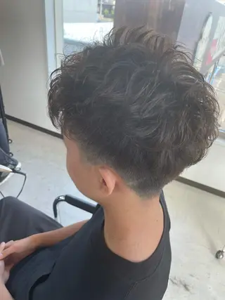 パーマ メンズ 伊丹Pilina 山田のヘアスタイル