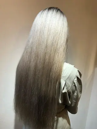 ロング カラー ベイリコルド　アトリ 店長　宮城一真のヘアスタイル