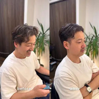 ショート カラー メンズ しんのすけ /モデルさん募集中のヘアスタイル