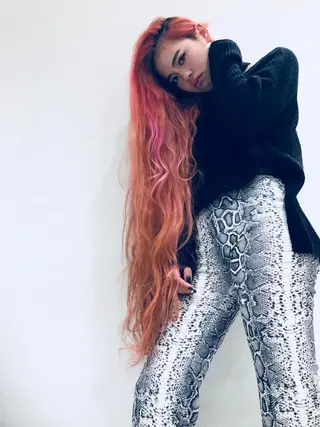 セミロング カラー パーマ ヘアアレンジ メンズ キッズ ネイル マツエク・マツパ EnBlesS西宮 マンツーマン神道有基のヘアスタイル
